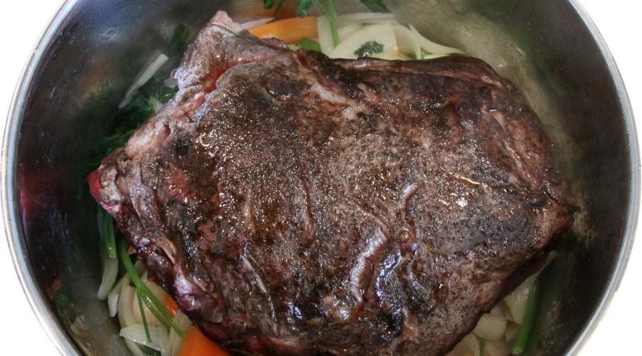 Bild zeigt: Wildschweinbraten in der Auflösung 900x500